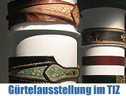 Ausstellung „Schnalle, Zunge & Co“ in Benediktbeuern bis 13.04.2009. Trachten-Informationszentrum zeigt einzigartige Gürtelsammlung und mehr  (Foto: Bezrik Oberbayern)